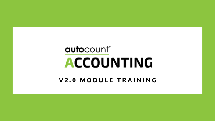 AutoCount V2.0 Module Training