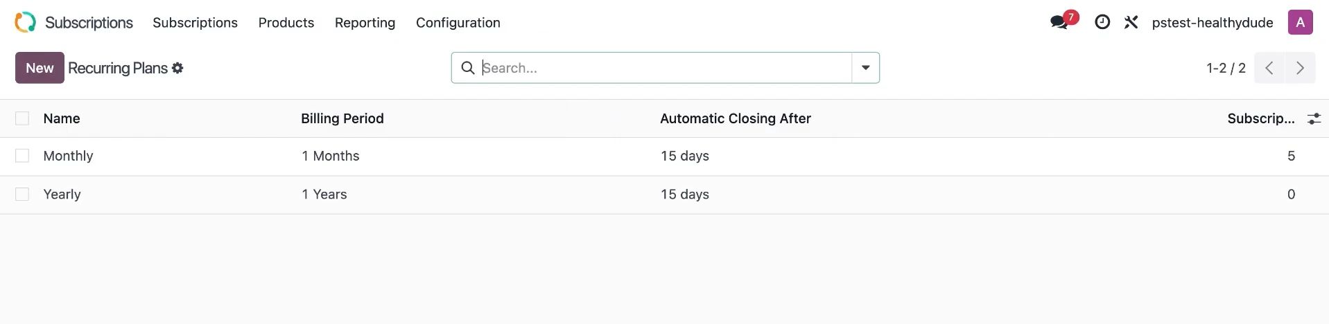 Odoo Subscriptions Malaysia recurring billing software