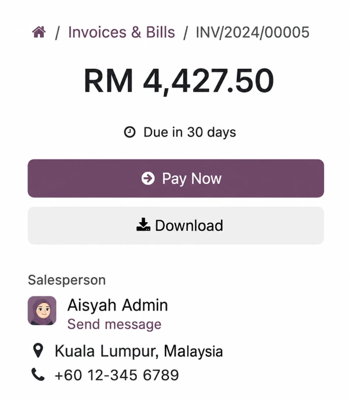 Online invoice payment system for SMEs in Malaysia